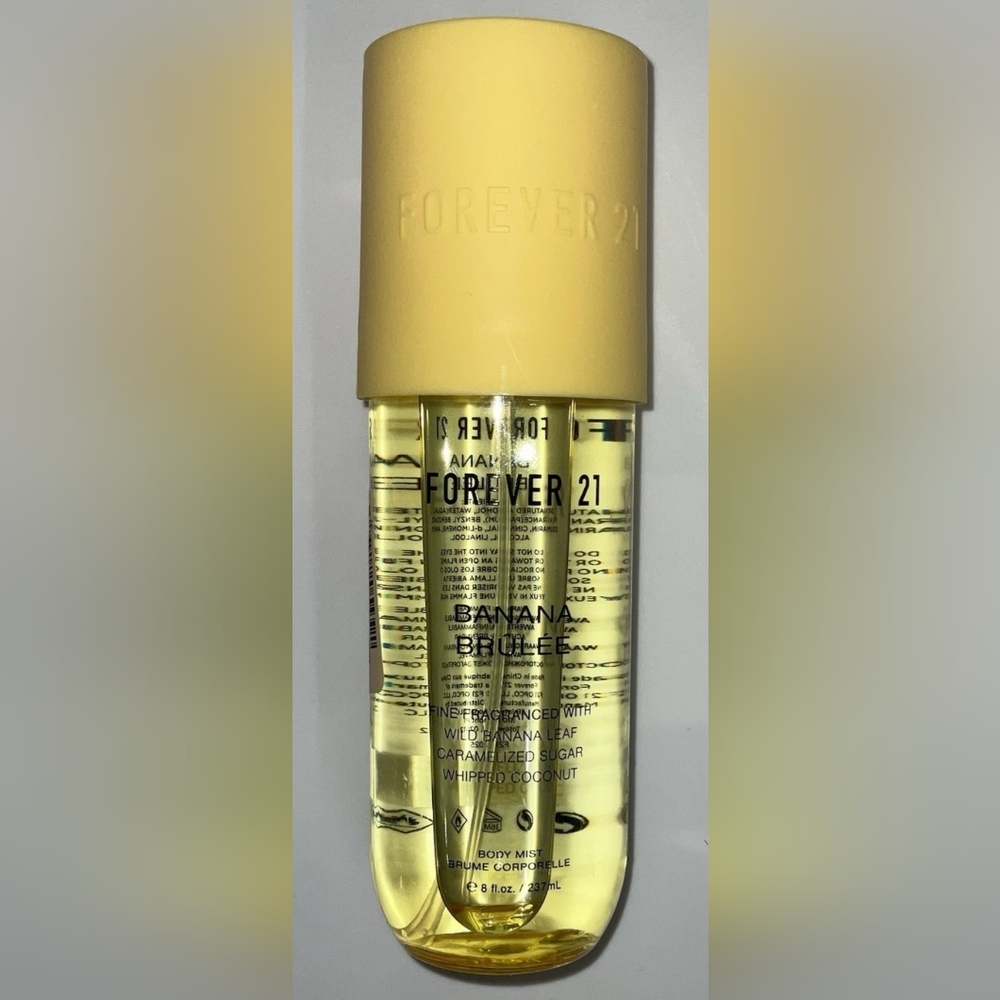 Forever 21 Banana Brulee Body Mist - Vibrant Yellow NWOB